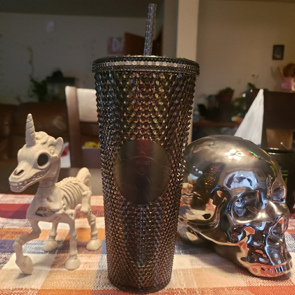 Starbucks black iridescent